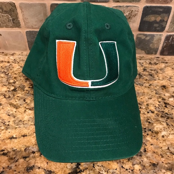 miami hurricanes adidas hat